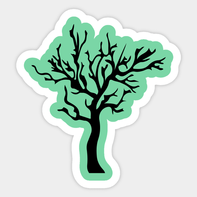 tree Sticker by Souna's Store